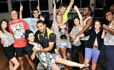 (from left) Brad English with partner Maddison Verity, Mitch Heaton with Stacey Christensen, Ben Ashford with Timeara Heaton, Riley McDowell with Danielle Benson, Tobs Viravu with Danii Lee, and Jos Koroibulu with Oliva Harney. Missing is Ben Harney and partner Amanda Summerville, and Jarryd Gorman and partner Jodie Tompkins. (from left) Brad English with partner Maddison Verity, Mitch Heaton with Stacey Christensen, Ben Ashford with Timeara Heaton, Riley McDowell with Danielle Benson, Tobs Viravu with Danii Lee, and Jos Koroibulu with Oliva Harney. Missing is Ben Harney and partner Amanda Summerville, and Jarryd Gorman and partner Jodie Tompkins.